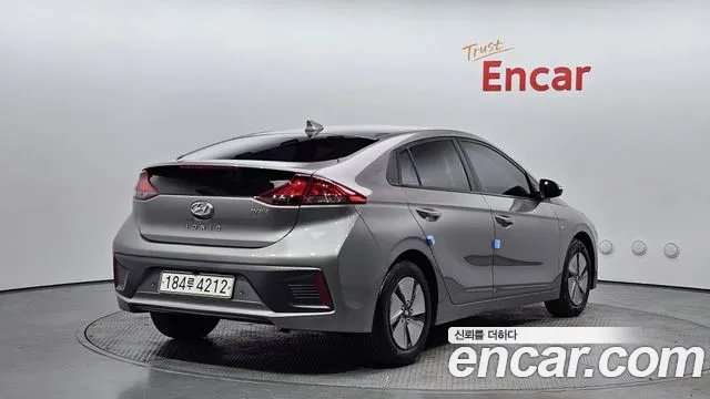 Hyundai The New Ionic Hybrid 2019 Серый из Кореи, фото 3
