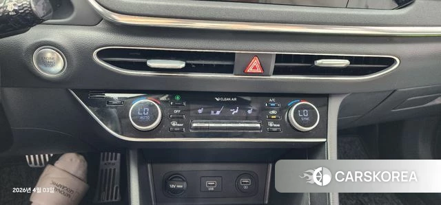 Hyundai Sonata (DN8) 2019 Белый из Кореи, фото 3