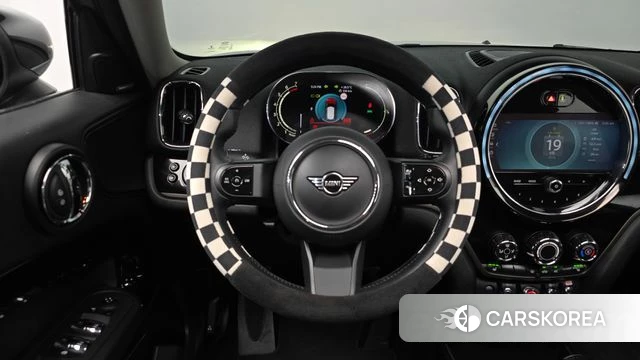Mini Cooper Countryman 2021 Небесно-голубой из Кореи, фото 3