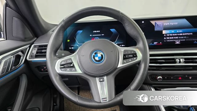 BMW i4 2022 Зеленый из Кореи, фото 3