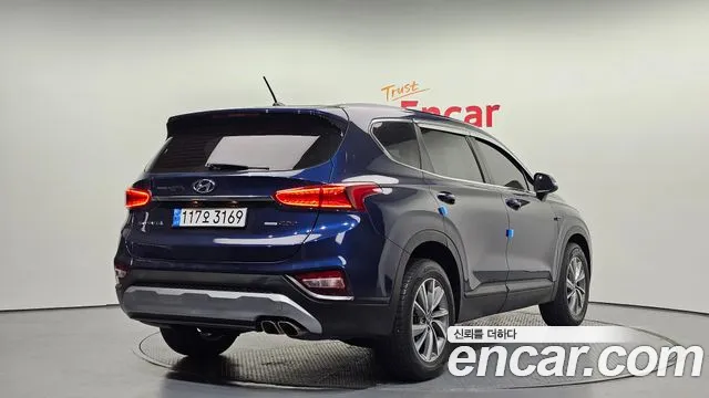 Hyundai Santa Fe TM 2019 Синий из Кореи, фото 3