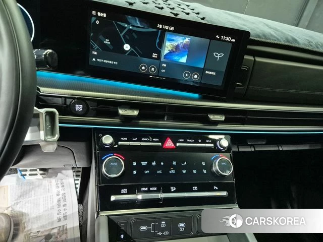 Hyundai Santa Fe (MX5) 2025 Черный из Кореи, фото 3