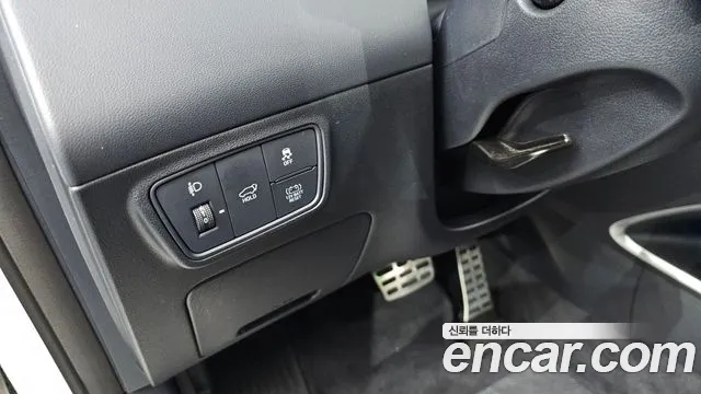 Hyundai Tucson Hybrid (NX4) 2021 Белый из Кореи, фото 3