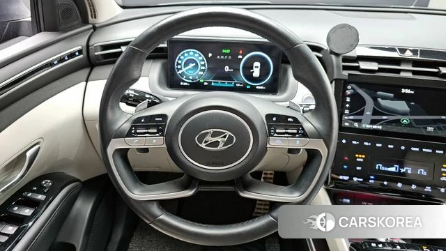 Hyundai Tucson Hybrid (NX4) 2021 Серый из Кореи, фото 3