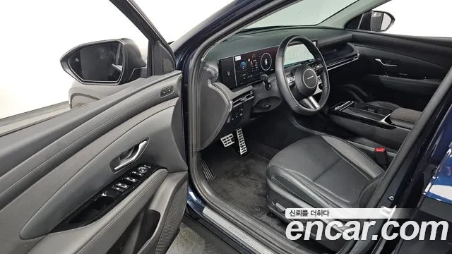 Hyundai The New Tucson Hybrid (NX4) 2024 Синий из Кореи, фото 3