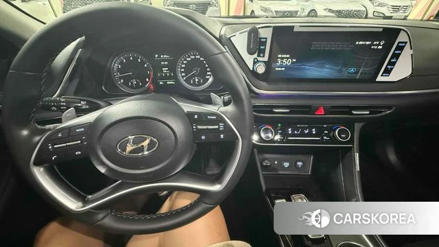 Hyundai Sonata (DN8) 2022 Серебристо-серый из Кореи, фото 3
