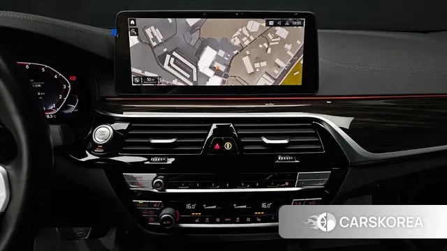 BMW 5 Series (G30) 2022 Синий из Кореи, фото 3