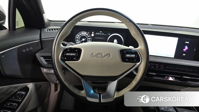 Kia K8 2022 Темно-зеленый из Кореи, фото 3