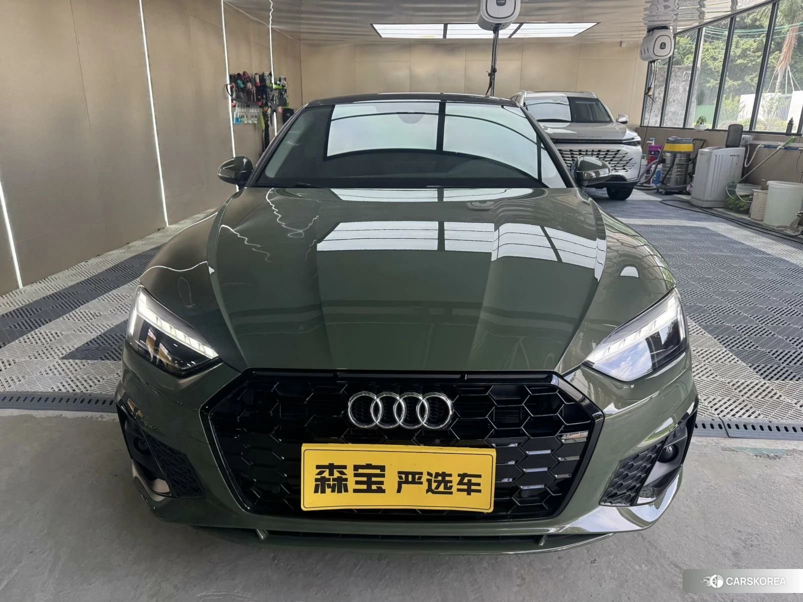 Audi A5 2023 Зеленый из Китая, фото 3