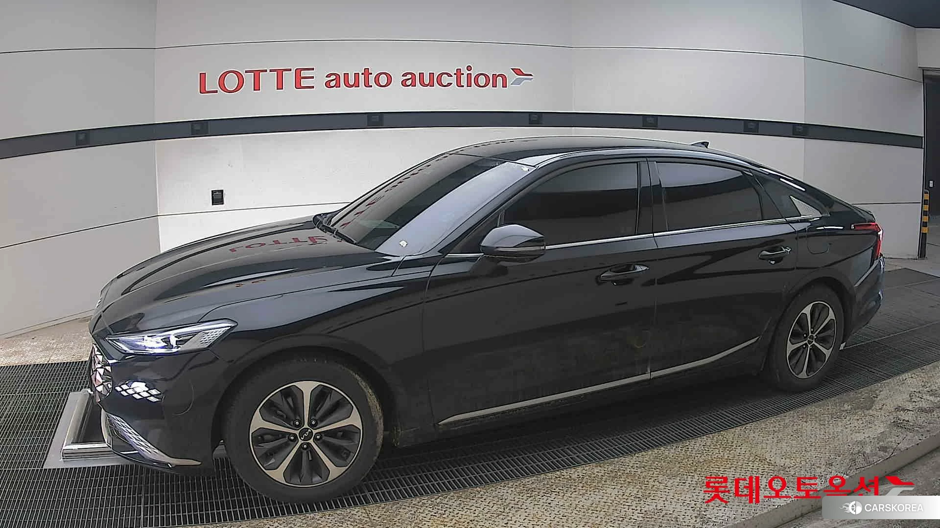 Kia K8 Hybrid 2022 Aurora Black Pearl из Кореи, фото 3