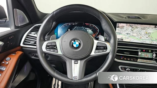 BMW X7 (G07) 2022 Синий из Кореи, фото 3