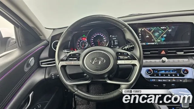 Hyundai Avante (CN7) 2021 Белый из Кореи, фото 3