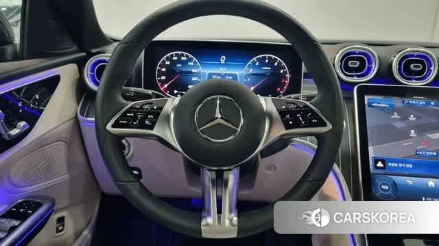 Mercedes-Benz C-Class W206 2025 Синий нефрит из Кореи, фото 3