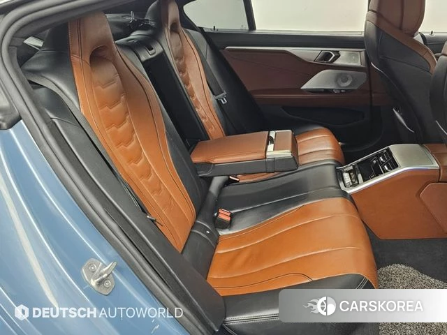 BMW 8 Series (G15) 2020 Небесно-голубой из Кореи, фото 3
