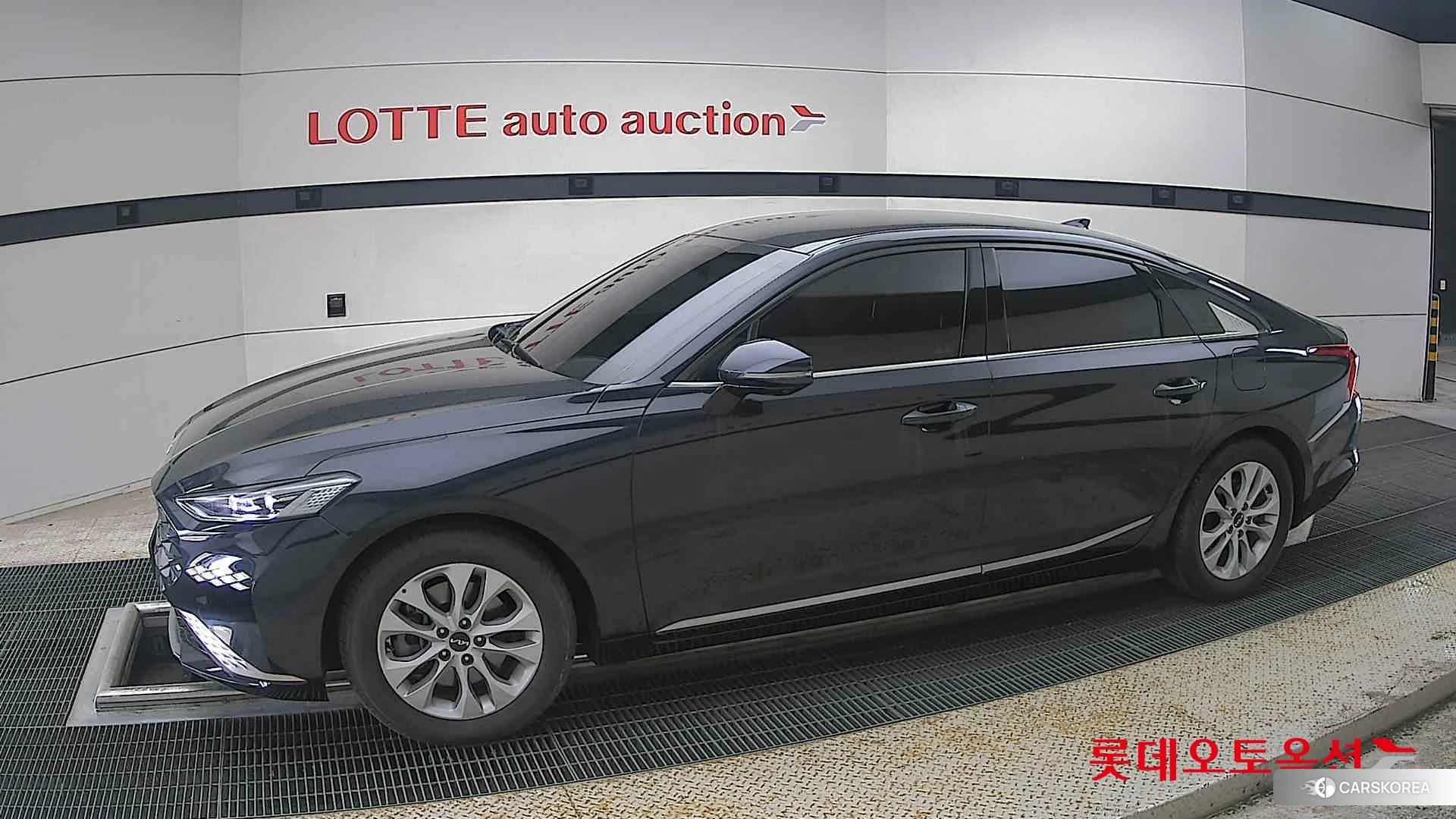Kia K8 2023 Gravity Blue из Кореи, фото 3
