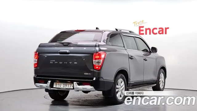 Ssangyong Rexton Sports 2018 Серый из Кореи, фото 3