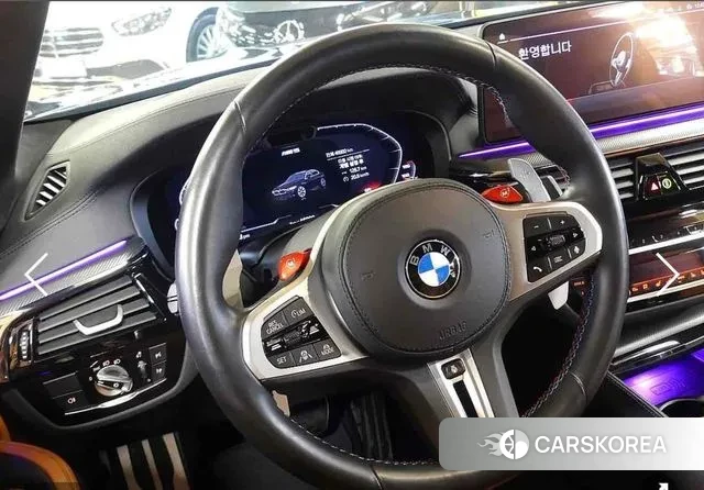 BMW M5 (F90) 2023 Черный из Кореи, фото 3