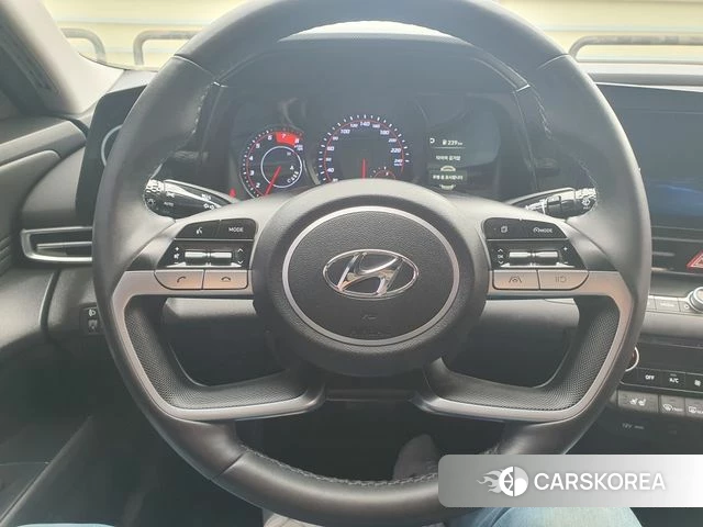 Hyundai Avante (CN7) 2022 Белый из Кореи, фото 3