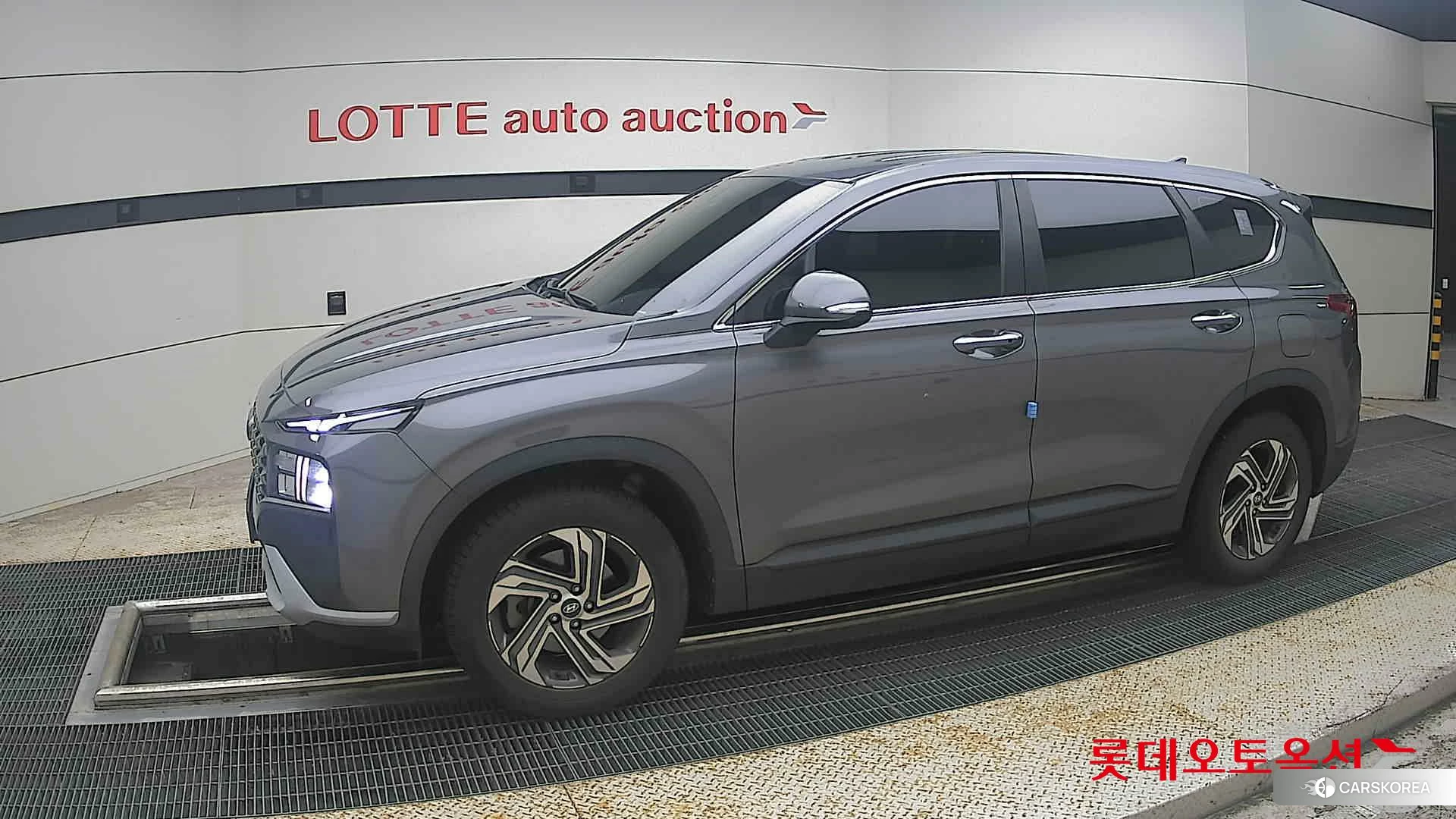 Hyundai Santa Fe 2022 Magnetic Grey Metallic из Кореи, фото 3
