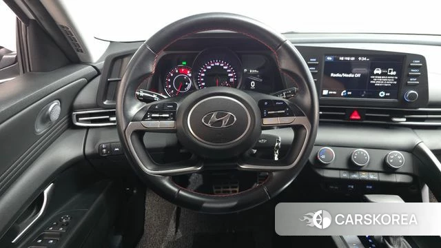 Hyundai Avante (CN7) 2021 Белый из Кореи, фото 3