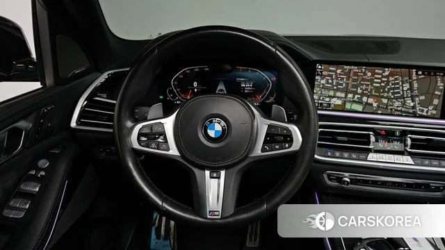BMW X7 (G07) 2021 Черный из Кореи, фото 3
