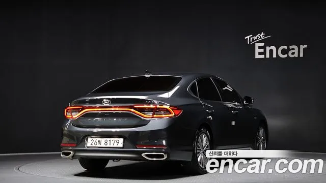 Hyundai Grandeur IG Hybrid 2018 Серый из Кореи, фото 3