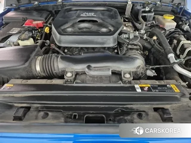 Jeep Wrangler (JL) 2022 Синий из Кореи, фото 3