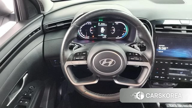 Hyundai Tucson Hybrid (NX4) 2022 Белый из Кореи, фото 3