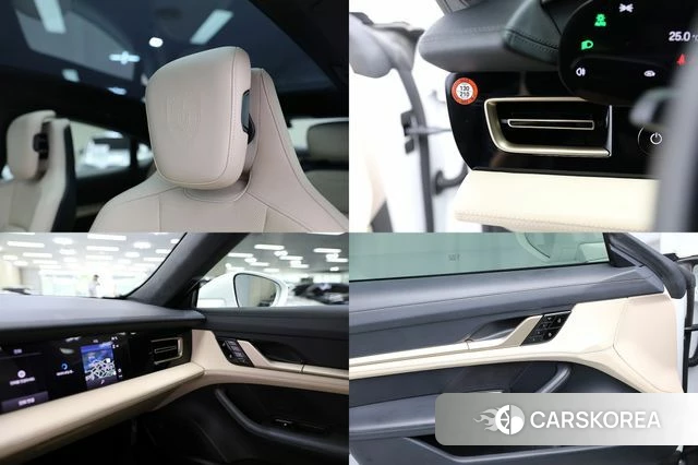 Porsche Taycan 2021 Белый из Кореи, фото 3