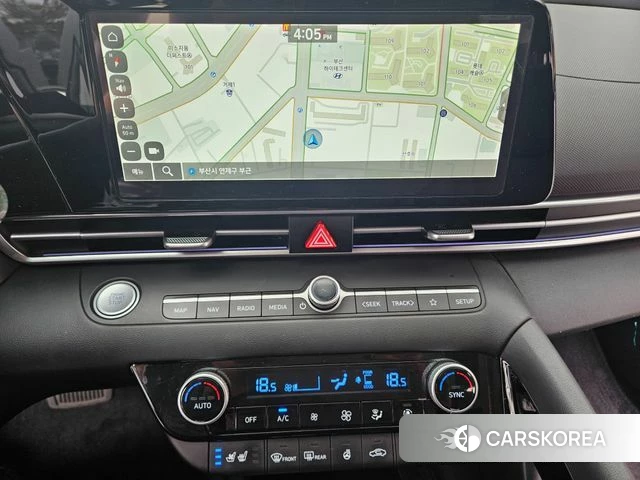 Hyundai The New Avante (CN7) 2023 Белый из Кореи, фото 3