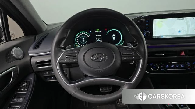 Hyundai Sonata (DN8) 2021 Серебристо-серый из Кореи, фото 3