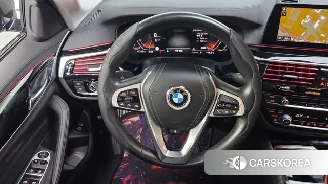 BMW 5 Series (G30) 2020 Синий из Кореи, фото 3