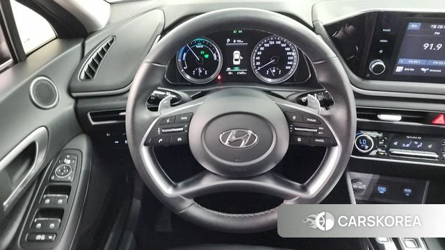 Hyundai Sonata Hybrid (DN8) 2022 Черный из Кореи, фото 3
