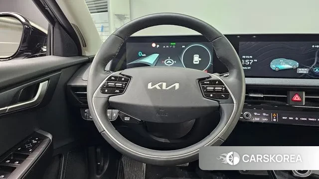 Kia EV6 2021 Черный из Кореи, фото 3
