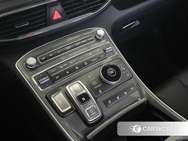 Hyundai The New Santa Fe 2022 Черный из Кореи, фото 3