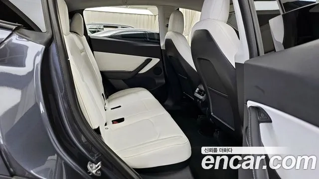 Tesla Model Y 2021 Серый из Кореи, фото 3