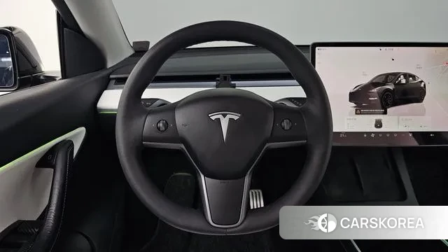 Tesla Model Y 2022 Черный из Кореи, фото 3