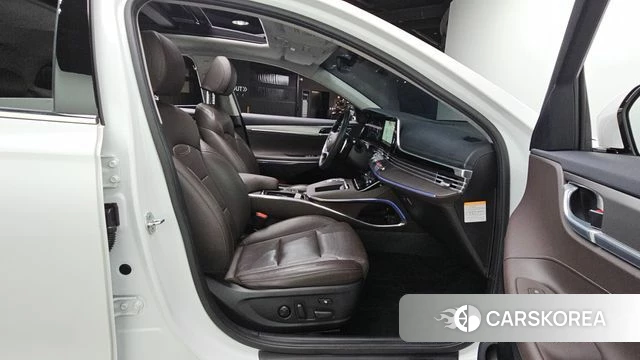 Hyundai The New Grandeur IG Hybrid 2021 Белый из Кореи, фото 3