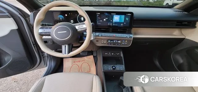 Hyundai Kona (SX2) 2024 Серебряный двухцветный из Кореи, фото 3