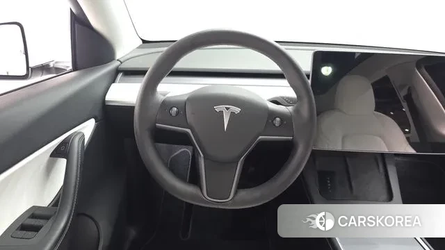 Tesla Model Y 2021 Белый из Кореи, фото 3