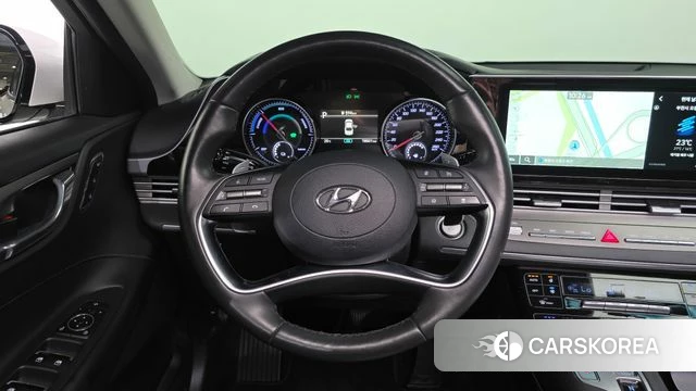 Hyundai The New Grandeur IG Hybrid 2022 Белый из Кореи, фото 3