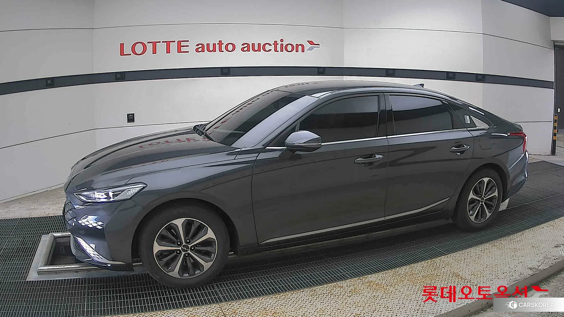 Kia K8 Hybrid 2022 Interstellagray из Кореи, фото 3