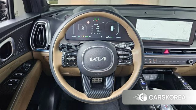 Kia The New Sorento 4th Generation 2024 Черный из Кореи, фото 3