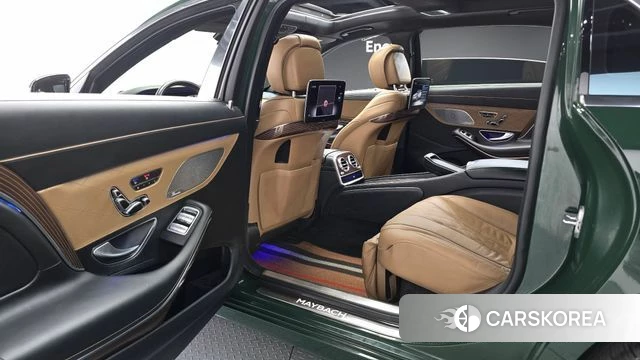 Mercedes-Benz S-Class W222 2020 Темно-зеленый из Кореи, фото 3