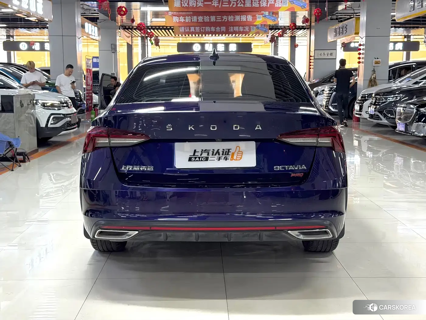 Skoda Octavia 2022 Синий из Китая, фото 3