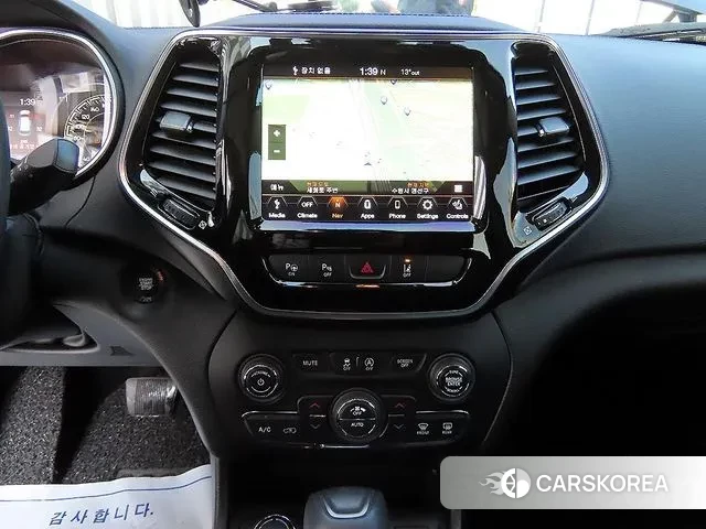 Jeep Cherokee (KL) 2021 Черный из Кореи, фото 3