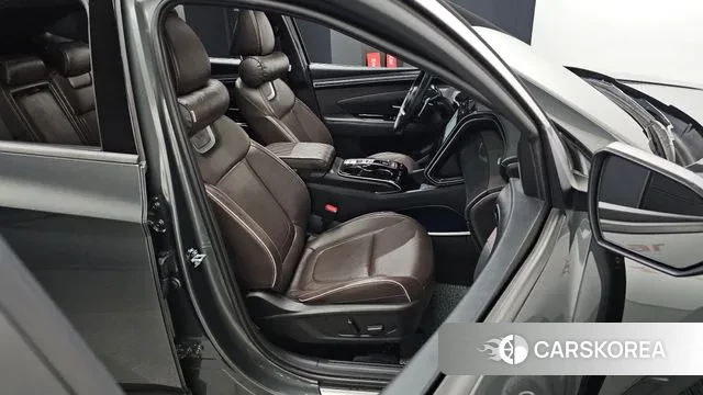 Hyundai Tucson Hybrid (NX4) 2021 Серый из Кореи, фото 3