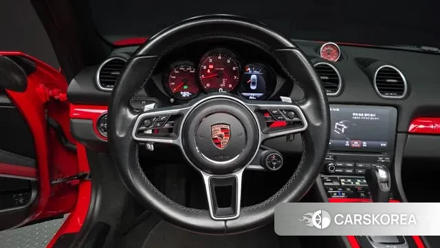 Porsche 718 Boxster 2018 Красный из Кореи, фото 3