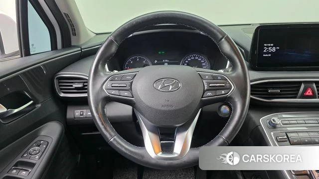 Hyundai The New Santa Fe 2021 Белый из Кореи, фото 3