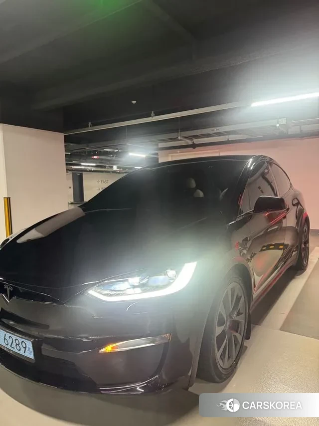 Tesla Model X 2024 Черный из Кореи, фото 3